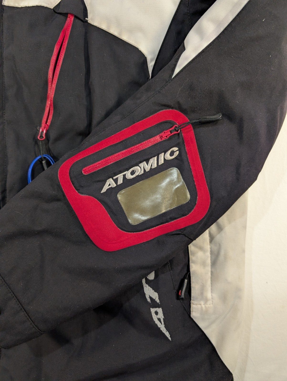 Atomic Jacket Black White Red Ski Snowboarding Me… - image 3