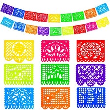 36 Ft Mexican Party Banner Fiesta Papel Picado Banner Cinco de Mayo Decor