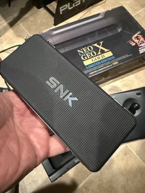 Neo Geo x Gold Limited Edition Console Samari Showdown with Box Cib