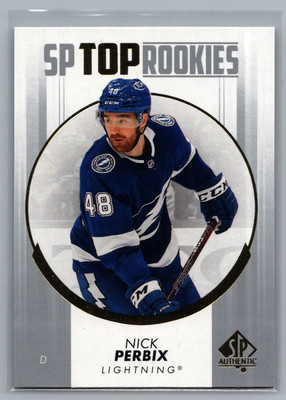 2022-23 SP Authentic - Top Rookies Nick Perbix #TR-48 (RC)