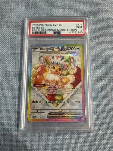 Eevee ex 174 Sv: Scarlet & Violet Promo Cards Holo PSA 9