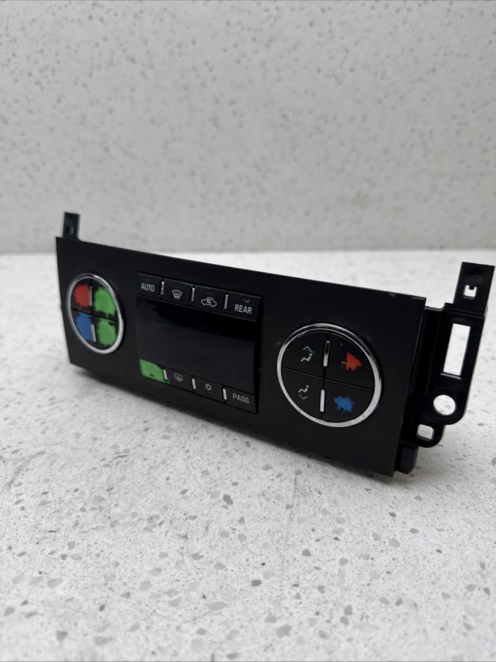 2012-2014 TAHOE SUBURBAN CLIMATE TEMPERATURE A/C HEATER CONTROL 20921712 OEM - Image 3 of 4