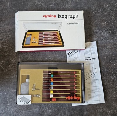 rOtring Isograph Tuschefüller Set.