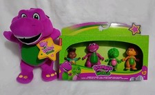 Barney's World Barney Hey Friends 4-Pack Figure Set & Plush (Brand New)