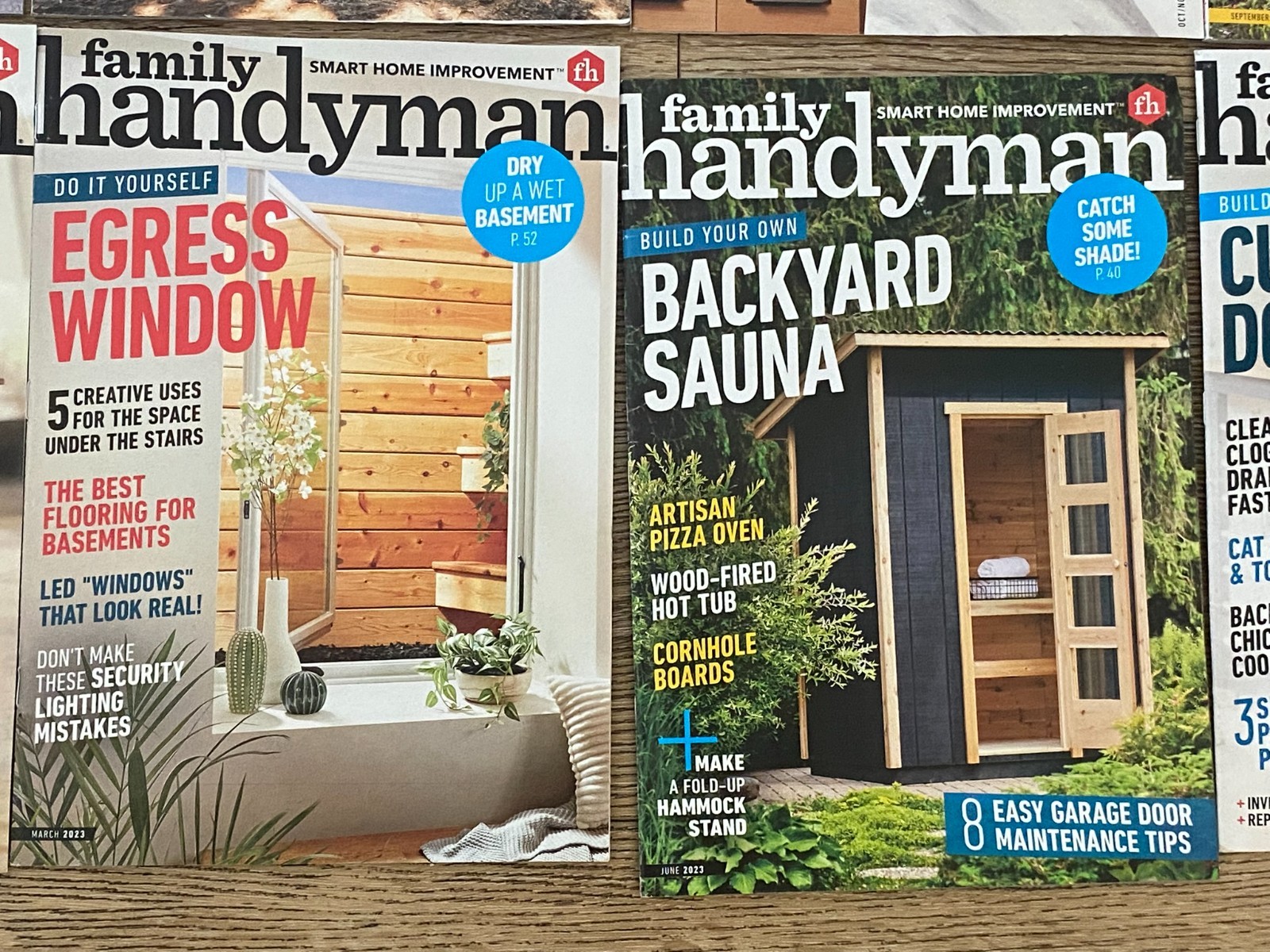 Family Handyman Magazine 2017 - 2024 Lot of 25 DIY Home Garden Renovations