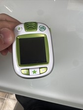 leap frog green and white plastic adjustable band