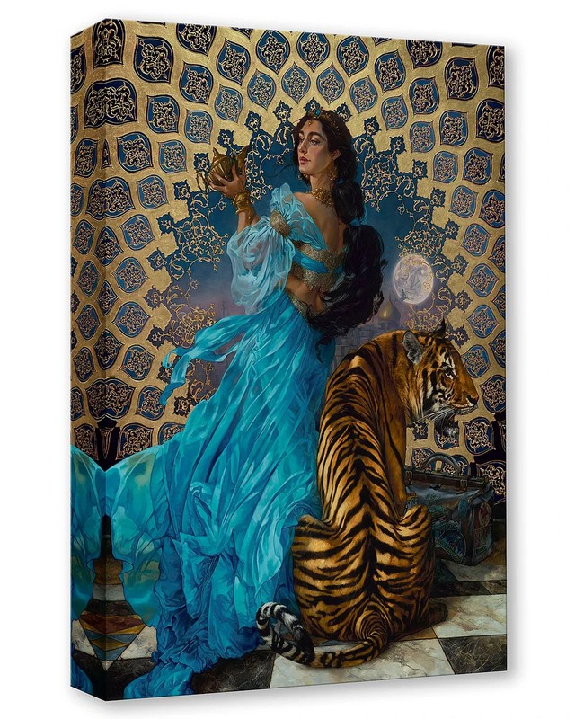 Aladdin Disney Art Heather Edwards Ltd Ed TOC Print Truth Shall Set You Free
