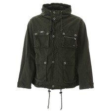 PHIPPS Holocene Logo-embroidered Cotton-twill Parka Men’s In Green - M