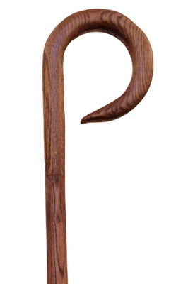 72'' Wooden Bishop's Crozier Staff  Quality Craftsmanship X-mass Gift