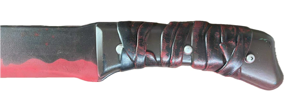 Licensed Jason Voorhees Friday The 13th Machete Blood Stained Plastic Knife - image 2 of 3