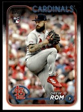 2024 Topps Drew Rom Rookie St. Louis Cardinals #476