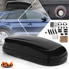 Universal 53"L x 34"W x 15"H Cross Bar Storage Box Luggage Carrier w/Lock System