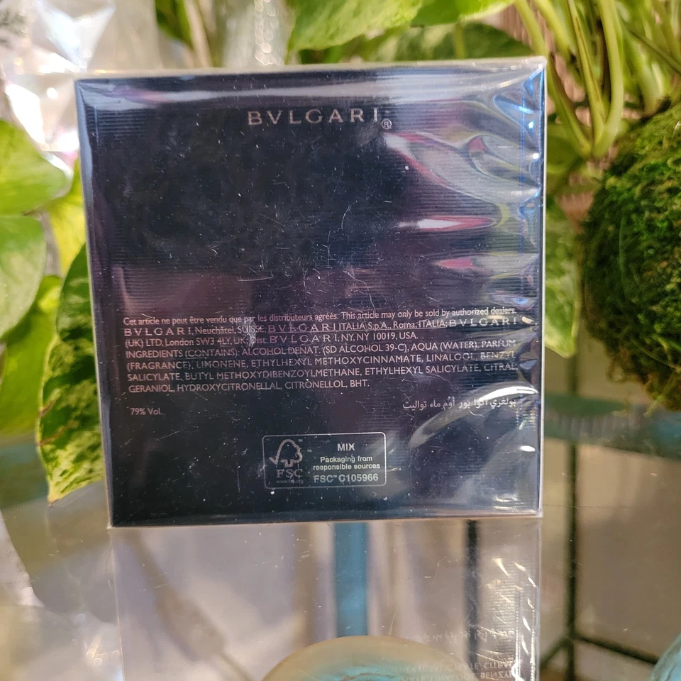 Bvlgari Aqva Eau de Toilette Spray Para Hombres Colonia 1.7 OZ Fragancia *AUTÉNTICO* Foto 3 de 4