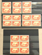 Senegal Group of 20 stamps loose in multiples Scott Cat 154 (50 cents) 1935dups
