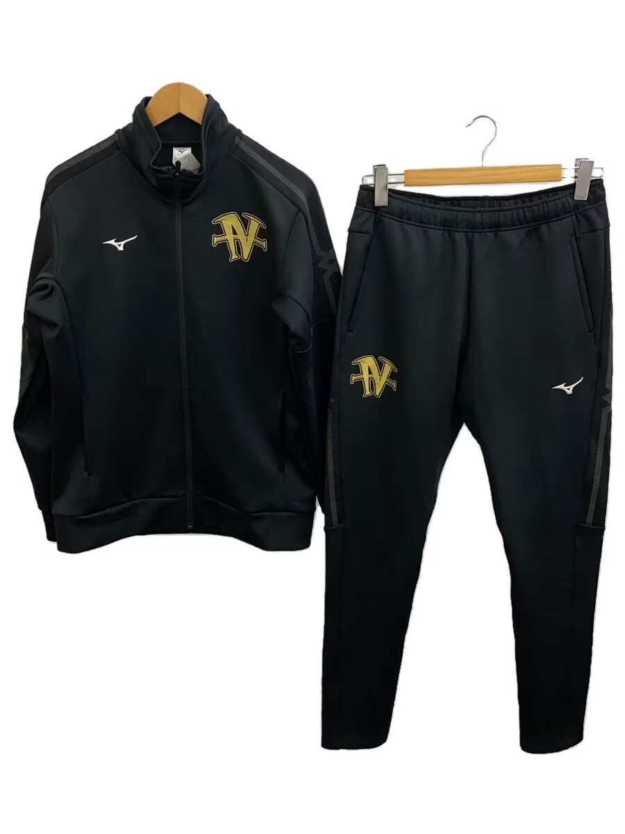 新品MizunoPro 日本代表Vジャン XO Mizuno Naoya Inoue Boxing Tracksuit Jacket Pants Set Size L Black