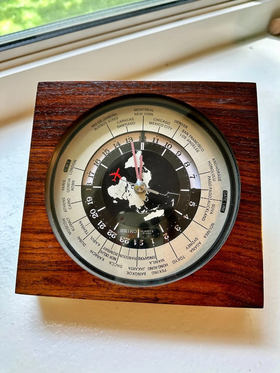 Seiko Collectible Desk, Mantel & Shelf Clocks 1970-1979 Time