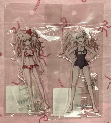 Danganronpa Enoshima Junko Acrylic Stand Two Piece Set Swimsuit Gal Rare