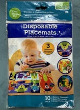Disposable Placemats for Children Restaurants Travel Sanitary Dining Vacation