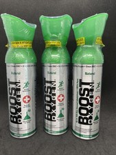 Boost Oxygen Natural 95 Pure Supplemental Oxygen 5 Liter Medium Can NEW 3 inSet