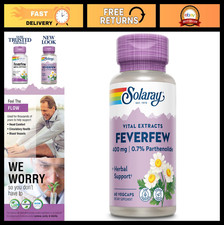 Feverfew Extract 400mg - Healthy Circulation, Blood Vessel Support, Head Comfort