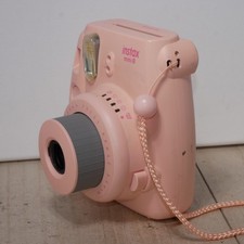 Fujifilm Instax Mini 8 Instant Film Camera Pink GOOD W NEW BATTERIES