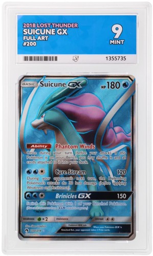 Suicune-GX graded ACE 9 for sale on eBay