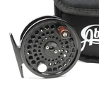 Abel TR2 Fly Fishing Reel. Gloss Black. Made in USA. W/ Case.