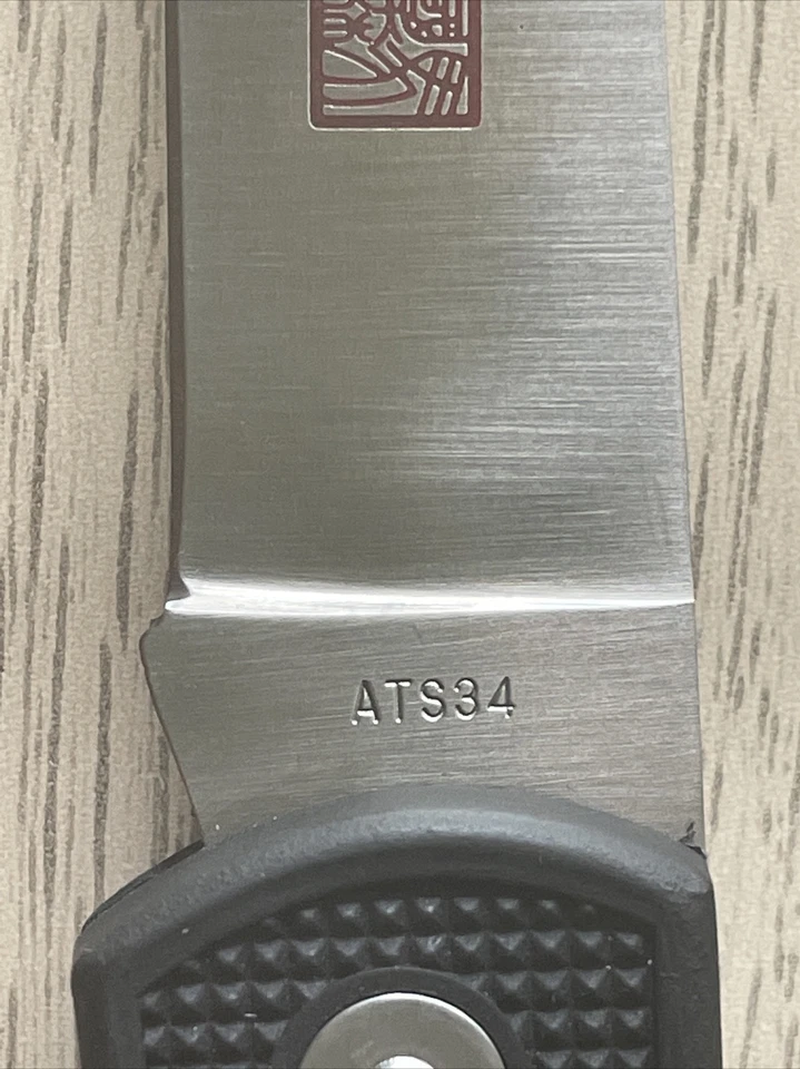 Cuchillo Plegable Pescador Al Mar 6004AW ATS-34 Limited 48/200 Japón 1992 Foto 3 de 4