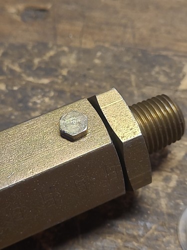 Hydraulics Inc...1/4” NPT INLINE HYDRAULIC SWIVEL...MALE × FEMALE..NOS... - Picture 3 of 5
