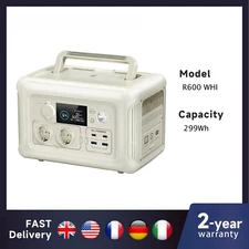 R600 Portable Generator 299Wh 600W Powerstation with AC Outlets LiFePO4 Battery