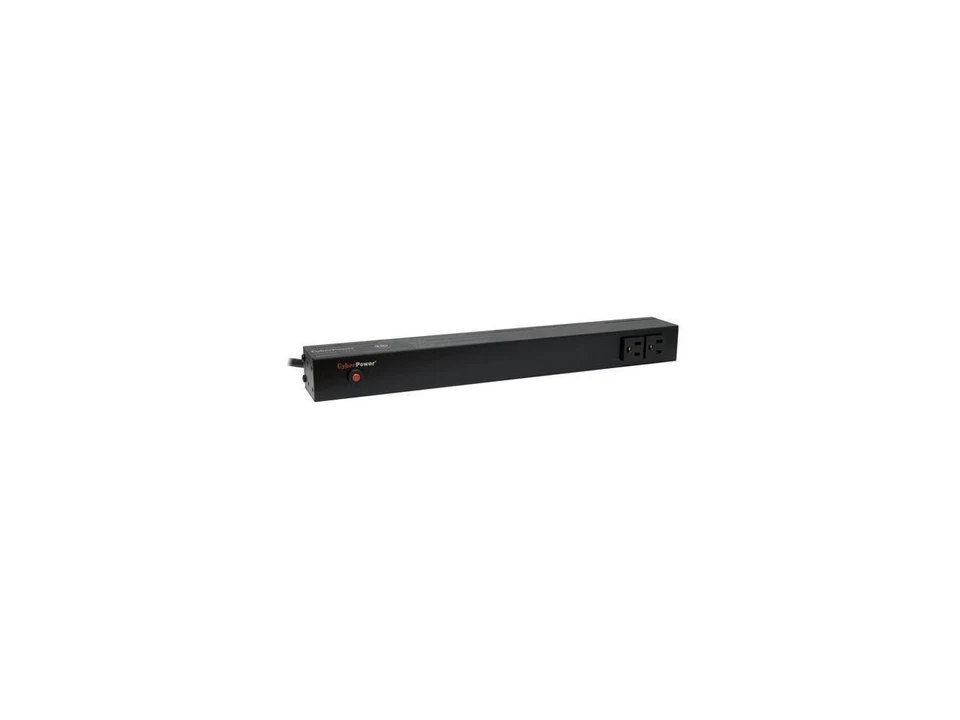 CyberPower PDU15B2F8R Basic 1U 120V 15 ft. 10-Outlets Power Distribution Unit - Image 2 of 4