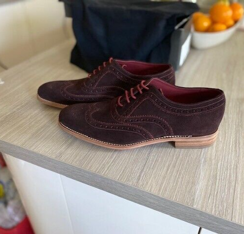 Loake Mens Brogues suede Fearnley 9F 