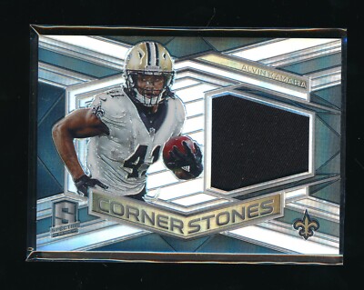 ALVIN KAMARA 2018 PANINI SPECTRA CORNERSTONE JERSEY #/199 *NEW ORLEANS  SAINTS*