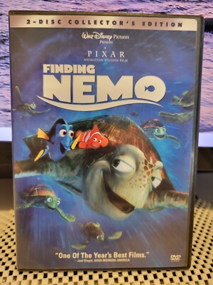 Finding Nemo (DVD, 2003, 2-Disc Set) NO SCRATCHES