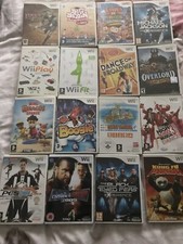 16 WII GAMES MIXED LOT