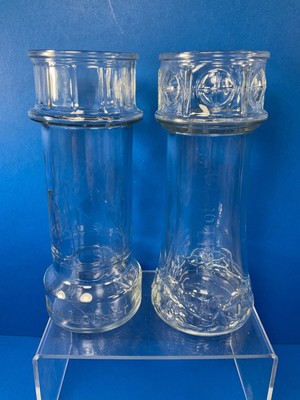 Set of Two - 1-Red Lobster Lighthouse and 1-SailBoat 16 Oz. Decorative Glasses