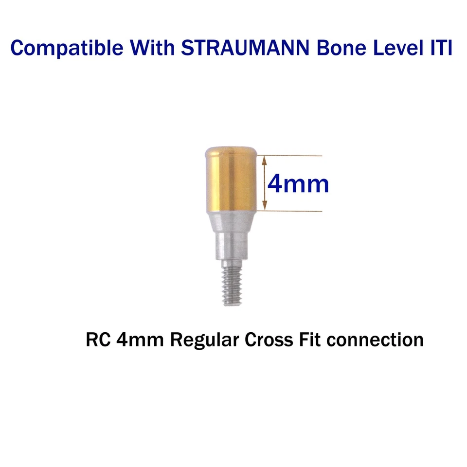 Sobredentadura dental RC 3/4/5 mm pilares localizador de implantes tapas de herramientas aptas para Straumann - Imagen 3 de 4