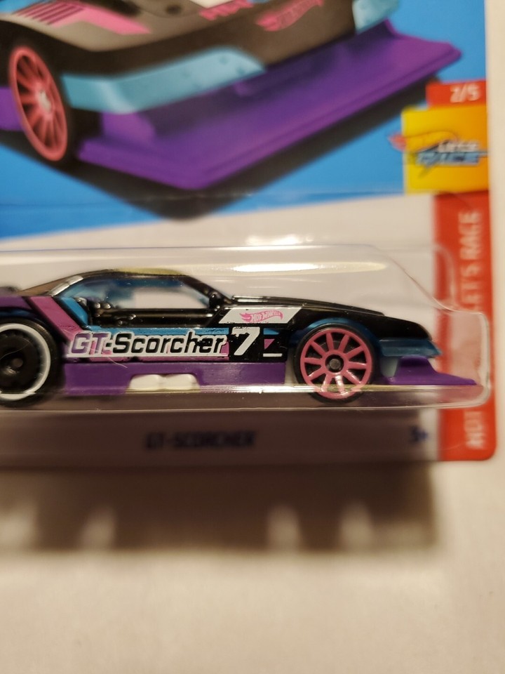 Hot Wheels GTScorcher Purple 89 89/250 2024 Hot Wheels Let's Race