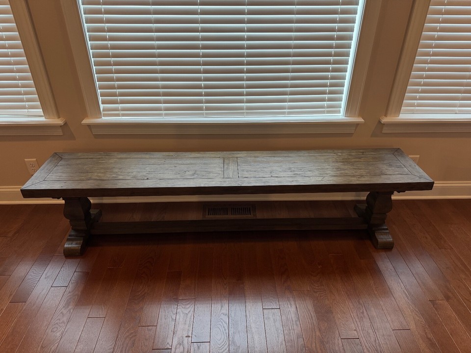 2022 Birch Lane Table and Bench, Noble House Chairs and Homesquare