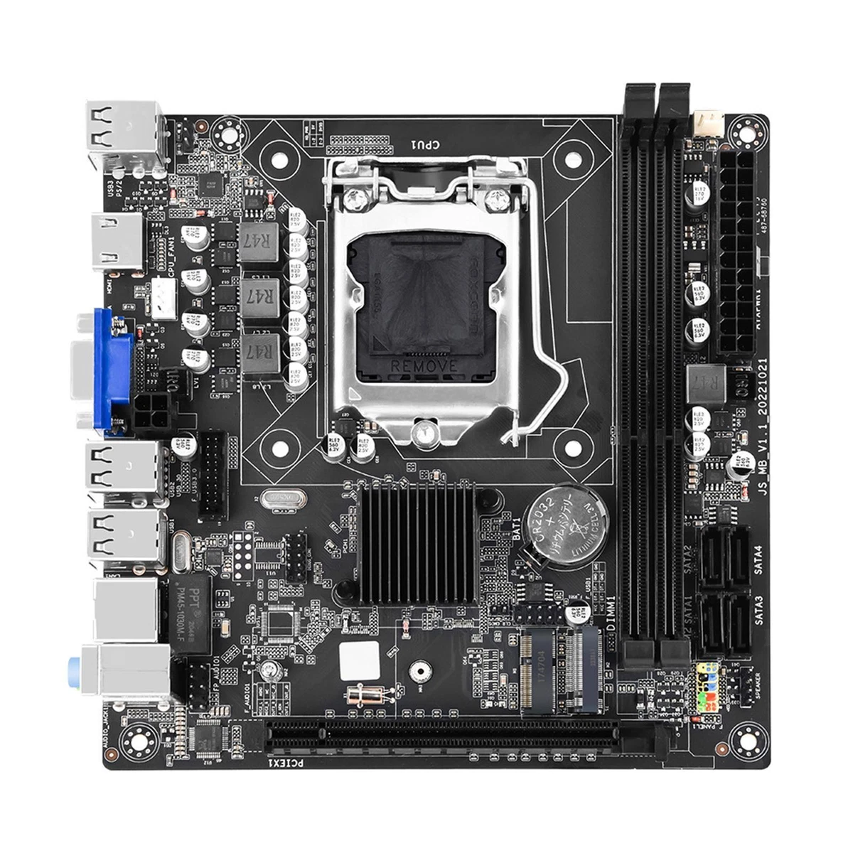 ITX Motherboard Gaming Motherboard LGA 1155 CPU Support 5.1