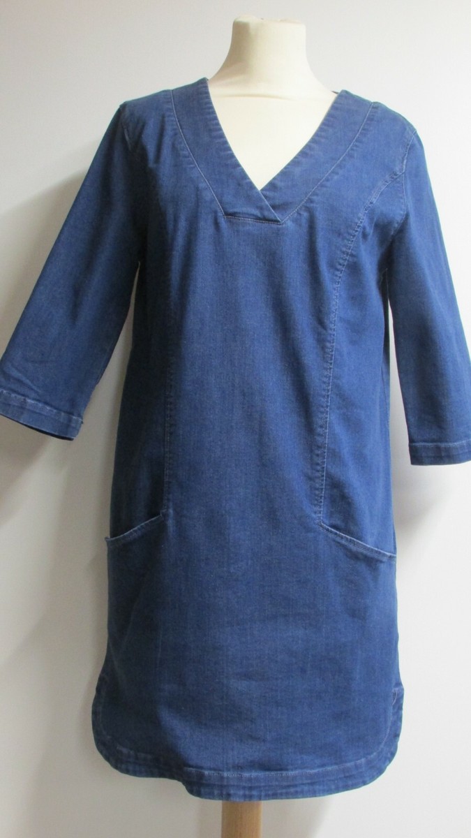 Robe D'été En Coton Gris Doux SOFT GREY - Taille S - Style Fourreau Fleuri - Manches 3/4