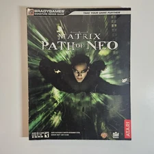 Matrix Path Of Neo Brady Signature Strategy Guide Playstation 2 Xbox PC