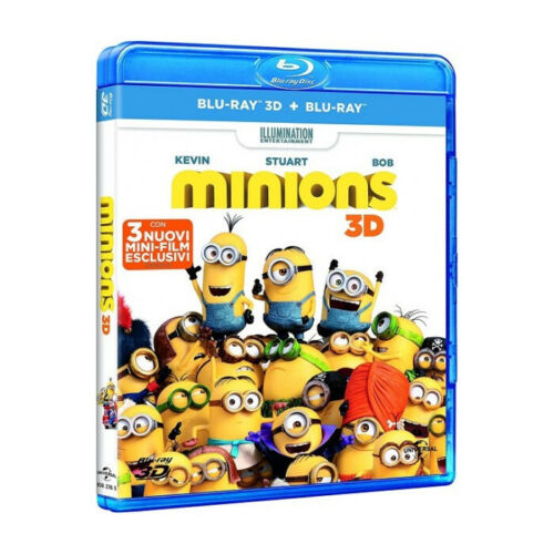 Les Minions 3D (Blu-Ray 3D + Blu-Ray) + 3 Mini Película Blu-Ray Nuevo - Imagen 1 de 1