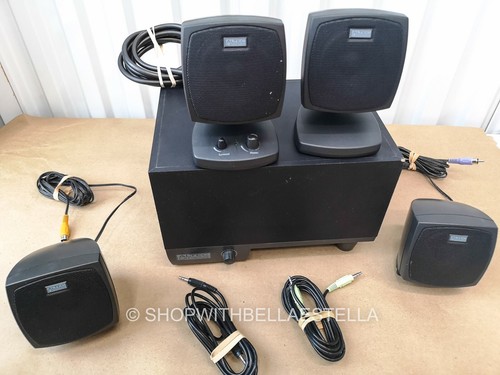 Vintage Altec Lansing ACS54 Surround Computer System Subwoofer Głośniki - Zdjęcie 1 z 10