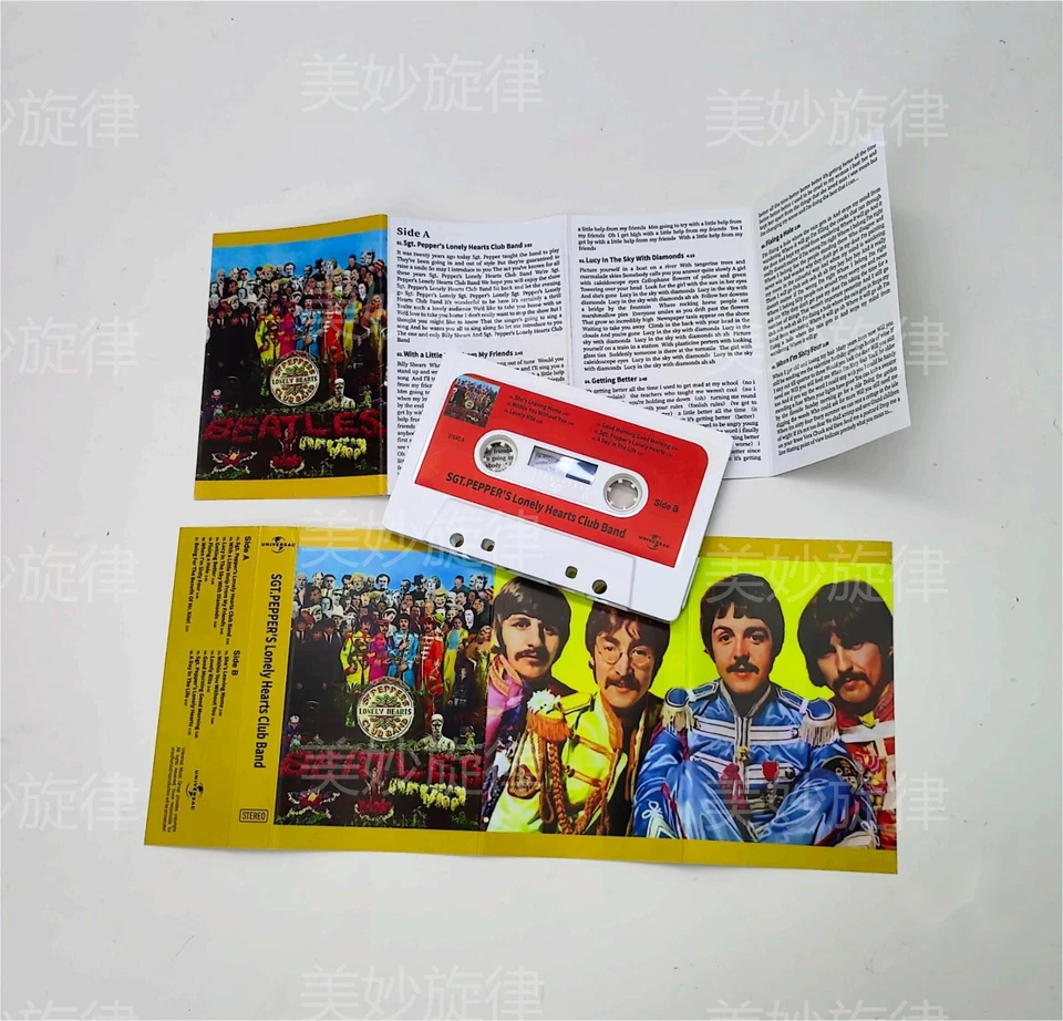Tapes, English songs, Beatles albums, Sgt. Pepper's Lonely Hearts Club Band - Image 2 of 4