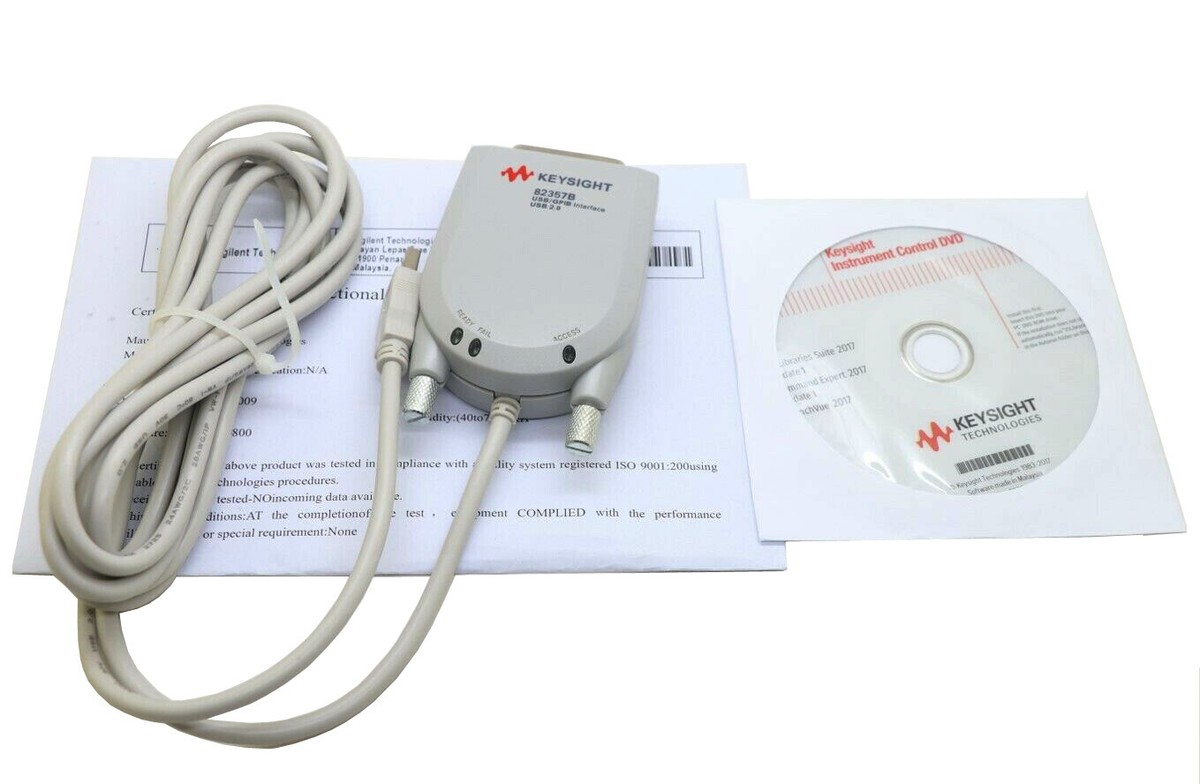 Keysight 82357B GPIB-USB Interface 新品 TestEquity: Keysight 82357B Interface Adapter, PC to GPIB