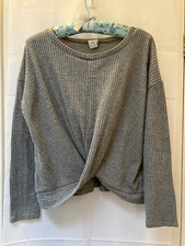 Paper Crane Sweater - Size XS - Grey