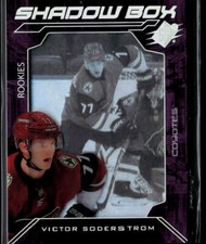 2020-21 SPx Shadow Box Victor Soderstrom RC #SB-15