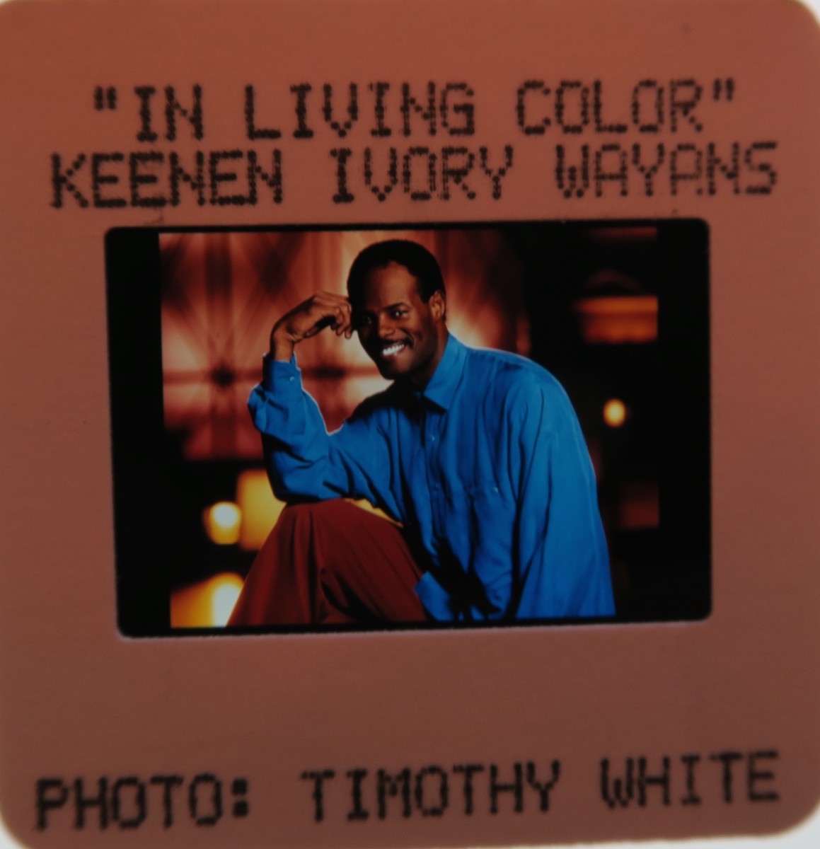 IN LIVING COLOR CAST Kim Keenen Ivory Wayans Jamie Foxx Twist ORIGINAL  SLIDE - Main Image