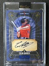 2024 Wild Card Baseball  5 Card Draw  Colin Barber Auto #1/2